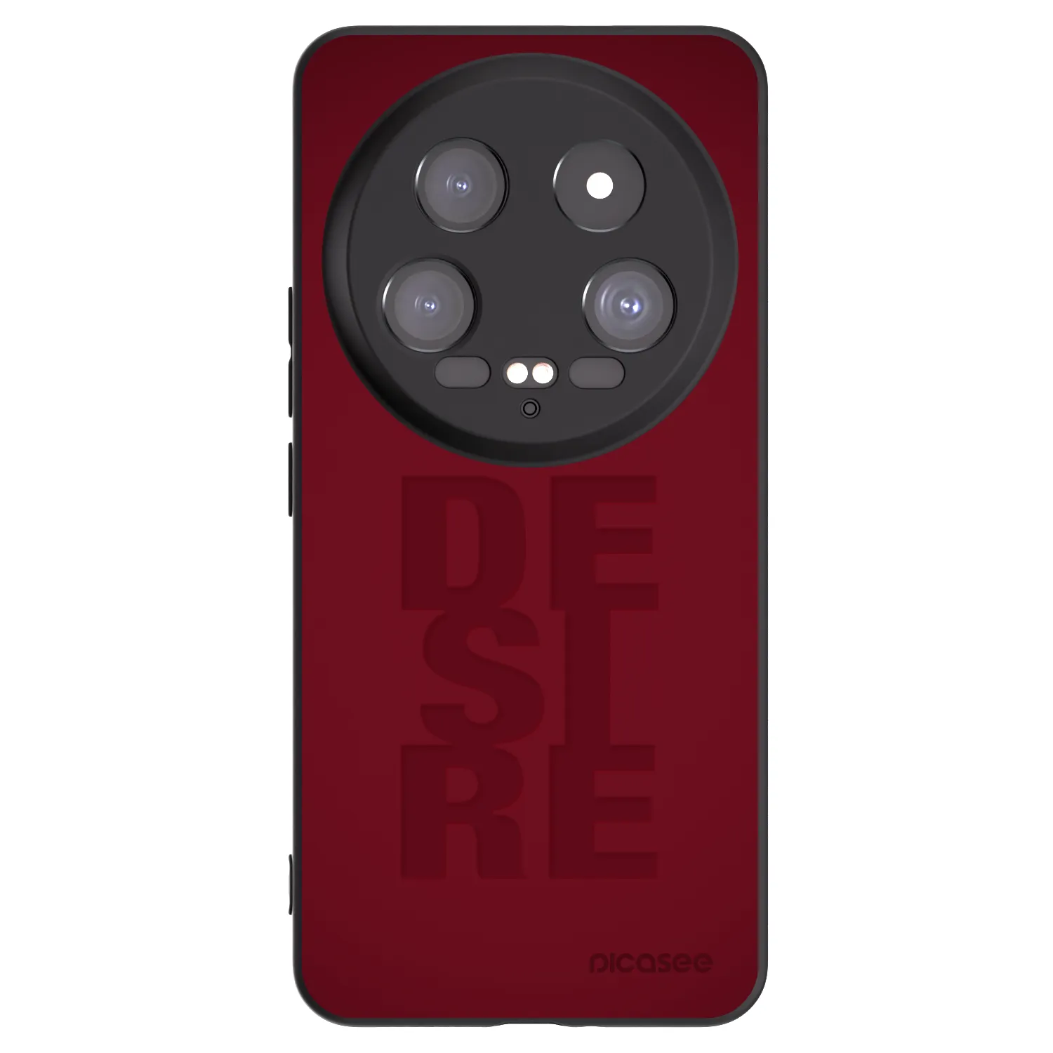 Picasee Xiaomi 14 Ultra Hülle - Schwarzes Silikon - Desire