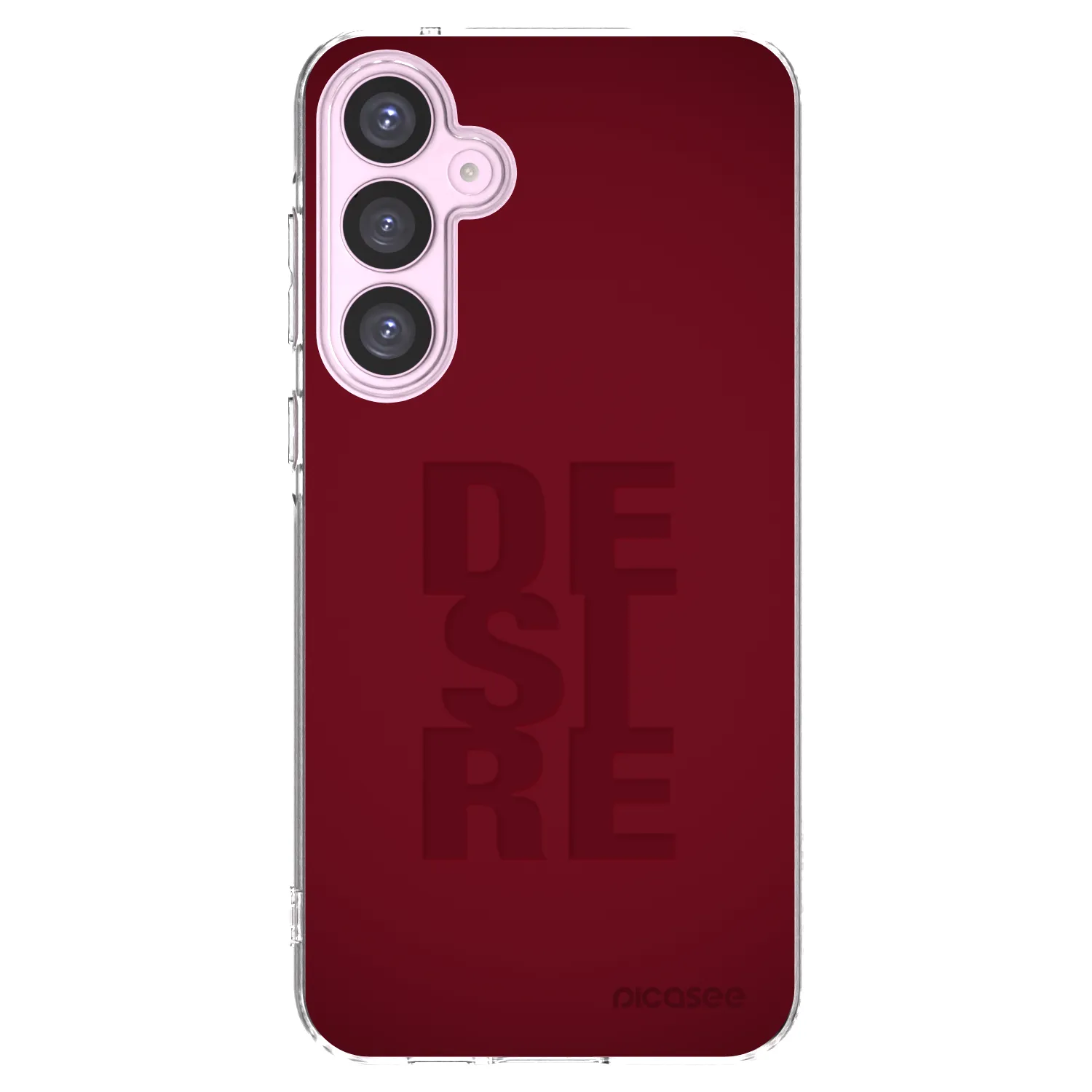 Picasee Samsung Galaxy A55 5G A556B Hülle - Transparentes Silikon - Desire