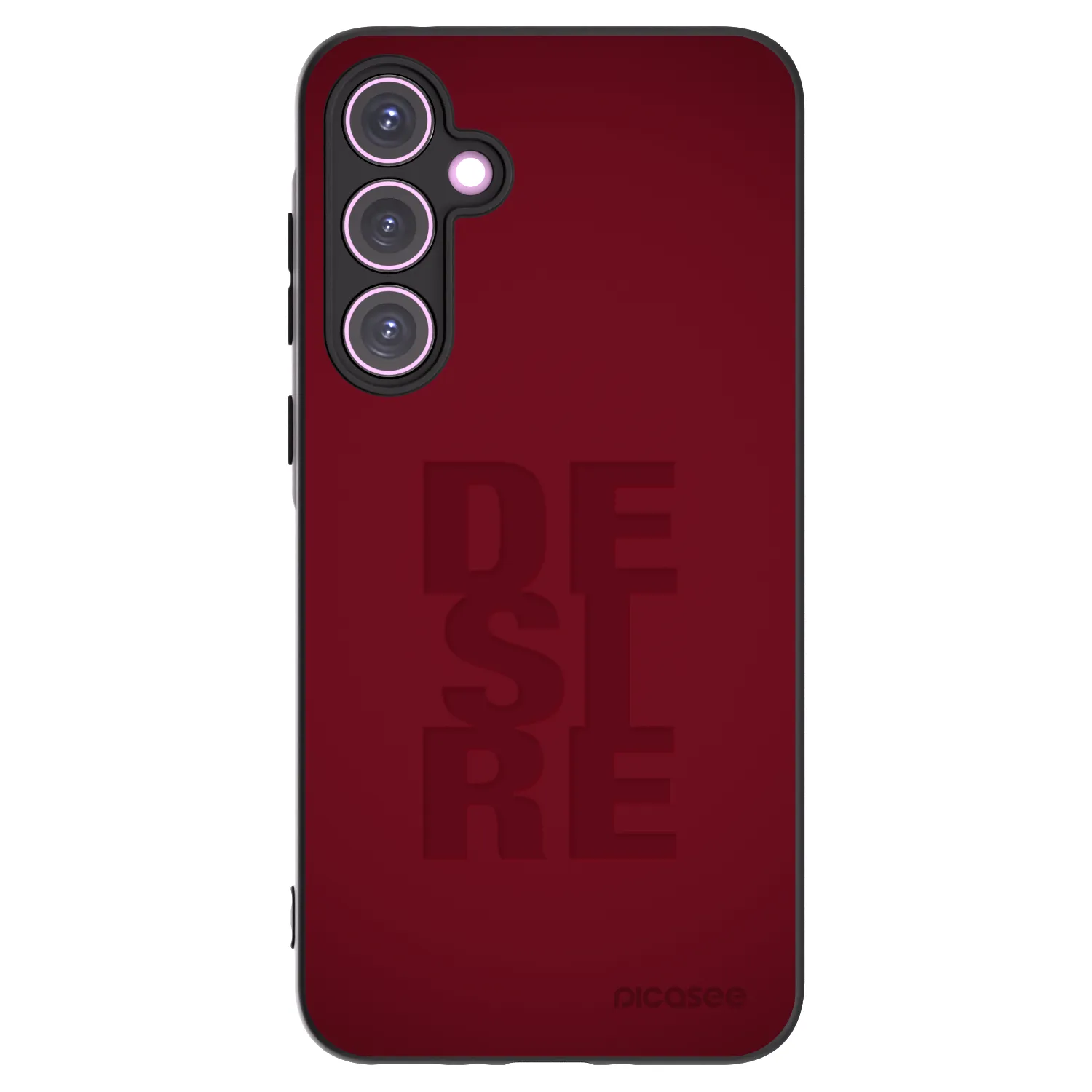 Picasee Samsung Galaxy A35 5G A356B Hülle - Schwarzes Silikon - Desire