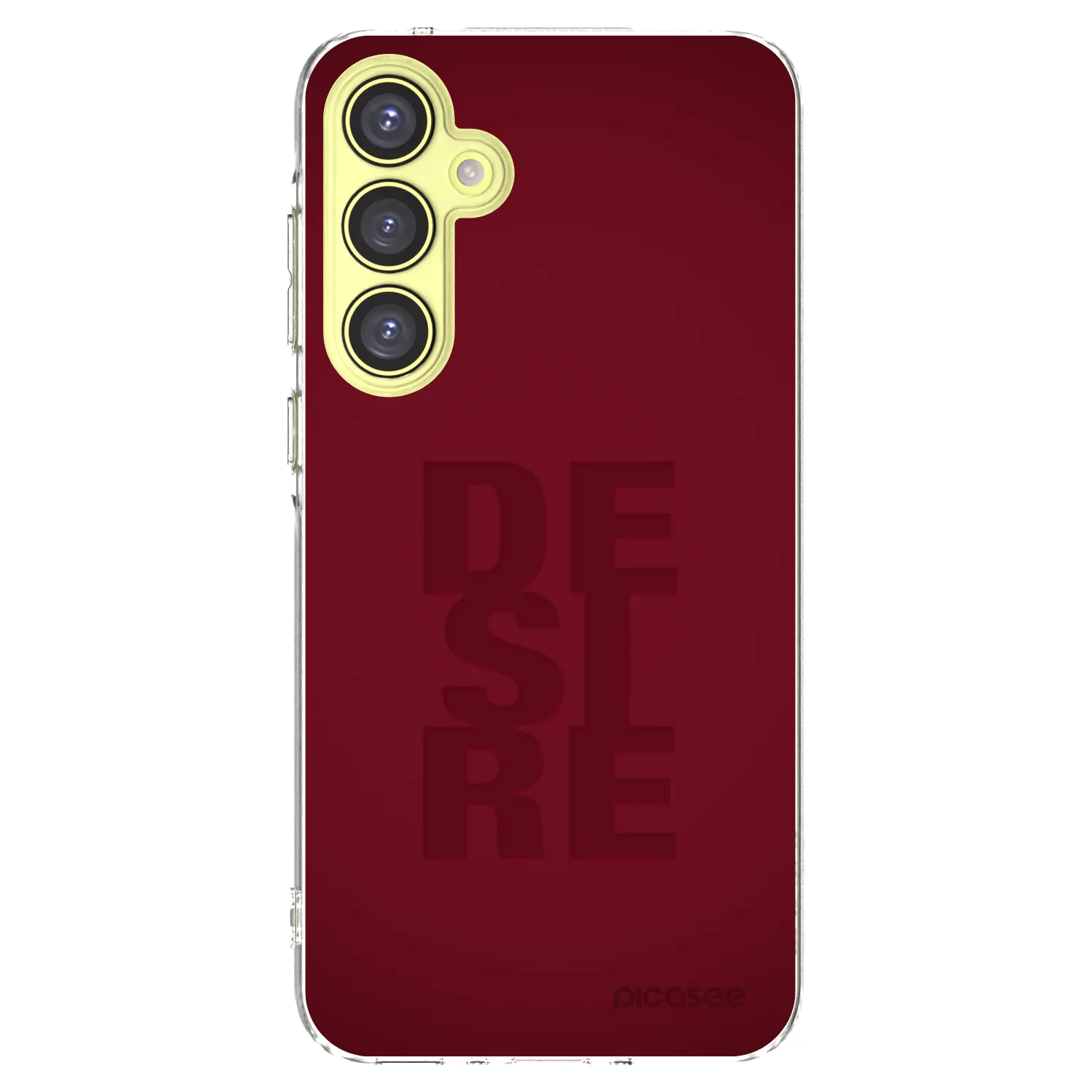 Picasee Samsung Galaxy A35 5G A356B Hülle - Transparentes Silikon - Desire