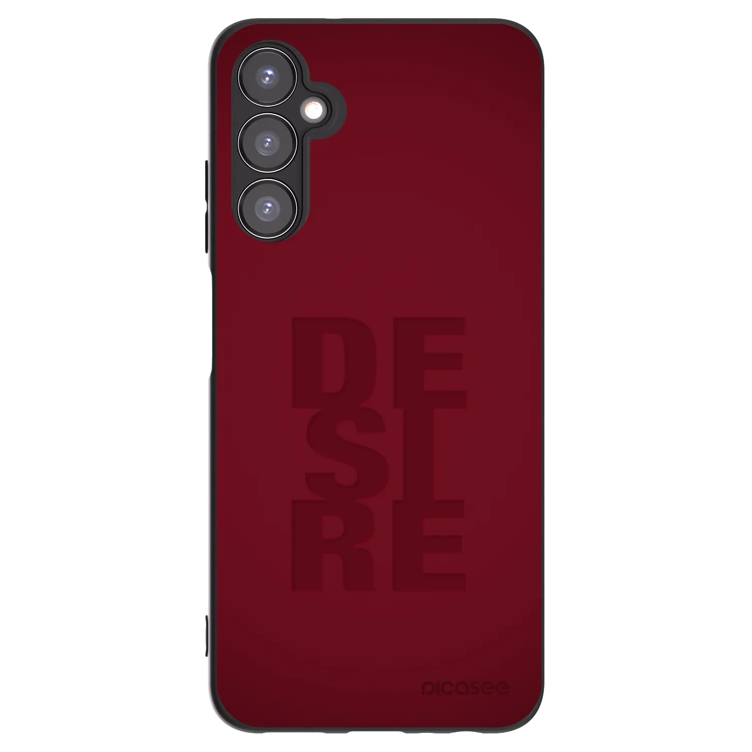 Picasee Samsung Galaxy A05s A057G Hülle - Schwarzes Silikon - Desire