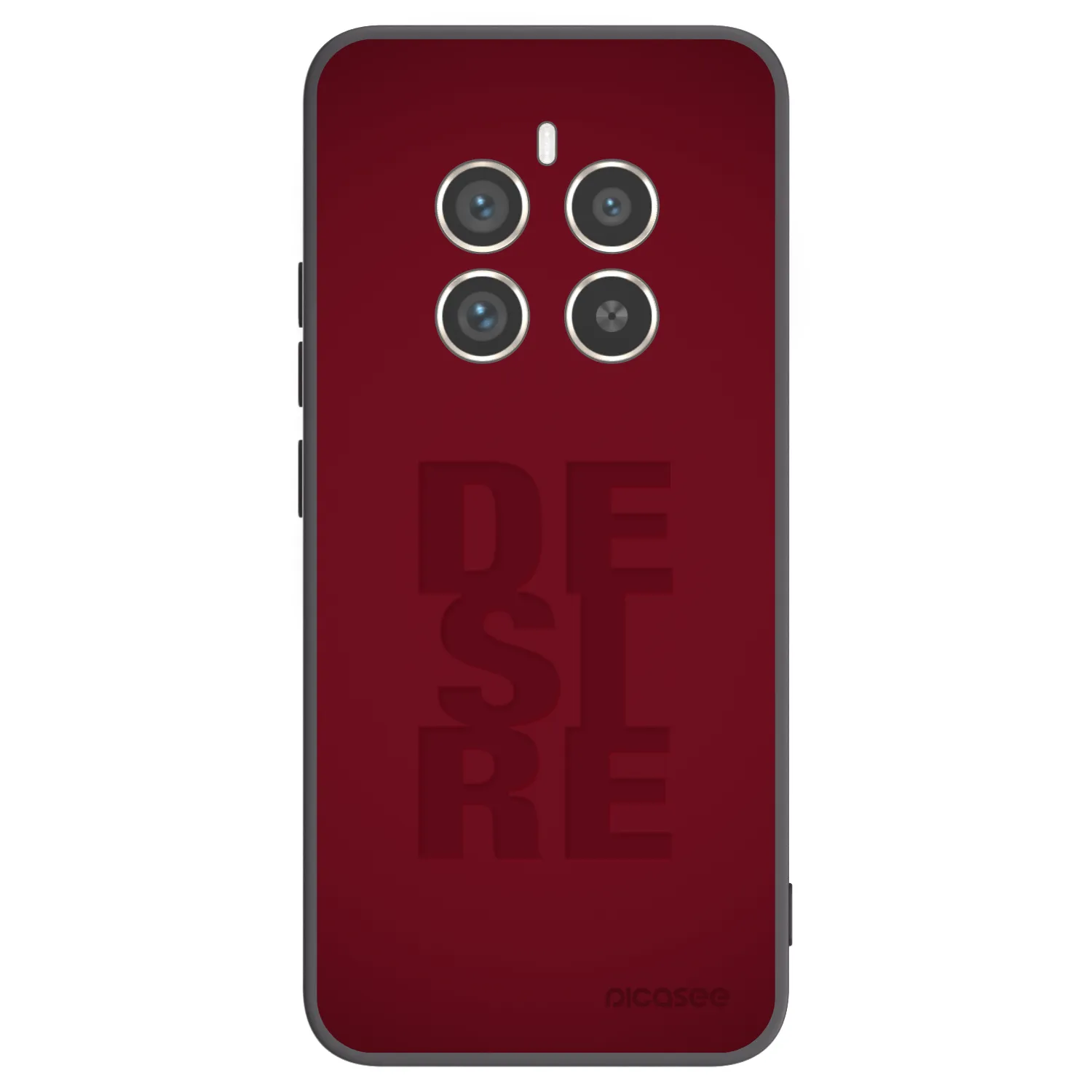 Picasee Realme 12 Pro 5G Hülle - Schwarzes Silikon - Desire