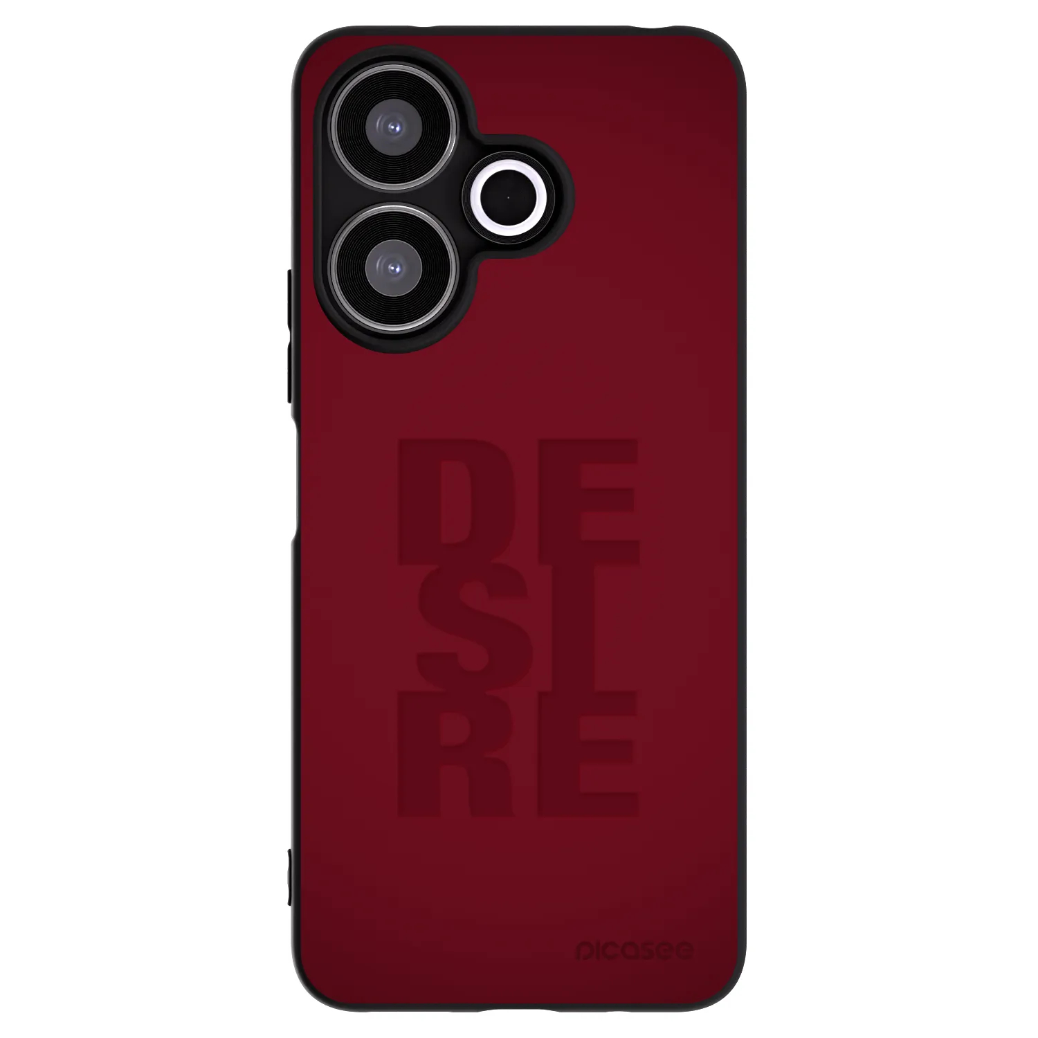 Picasee Xiaomi Redmi 13 4G Hülle - Schwarzes Silikon - Desire