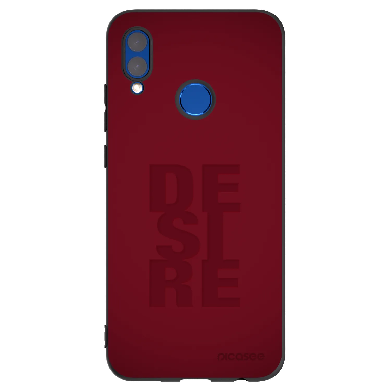 Picasee Honor 10 Lite Hülle - Schwarzes Silikon - Desire