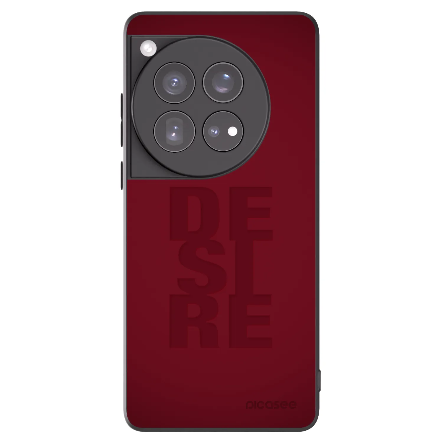Picasee OnePlus 12 5G Hülle - Schwarzes Silikon - Desire