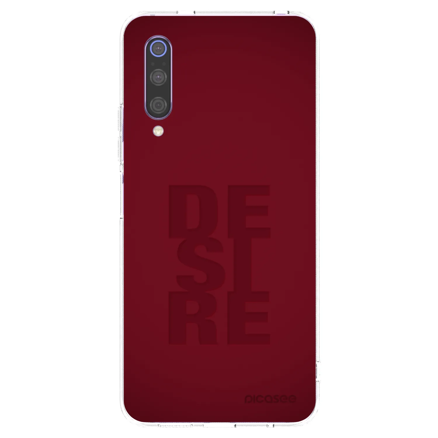 Picasee Xiaomi Mi 9 Hülle - Transparentes Silikon - Desire