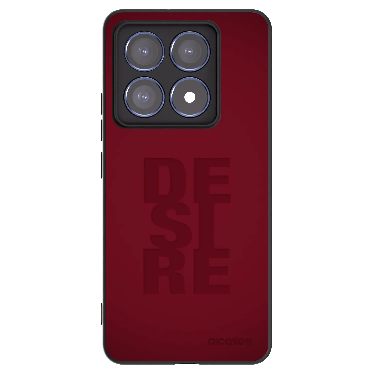 Picasee Xiaomi 14T Pro Hülle - Schwarzes Silikon - Desire