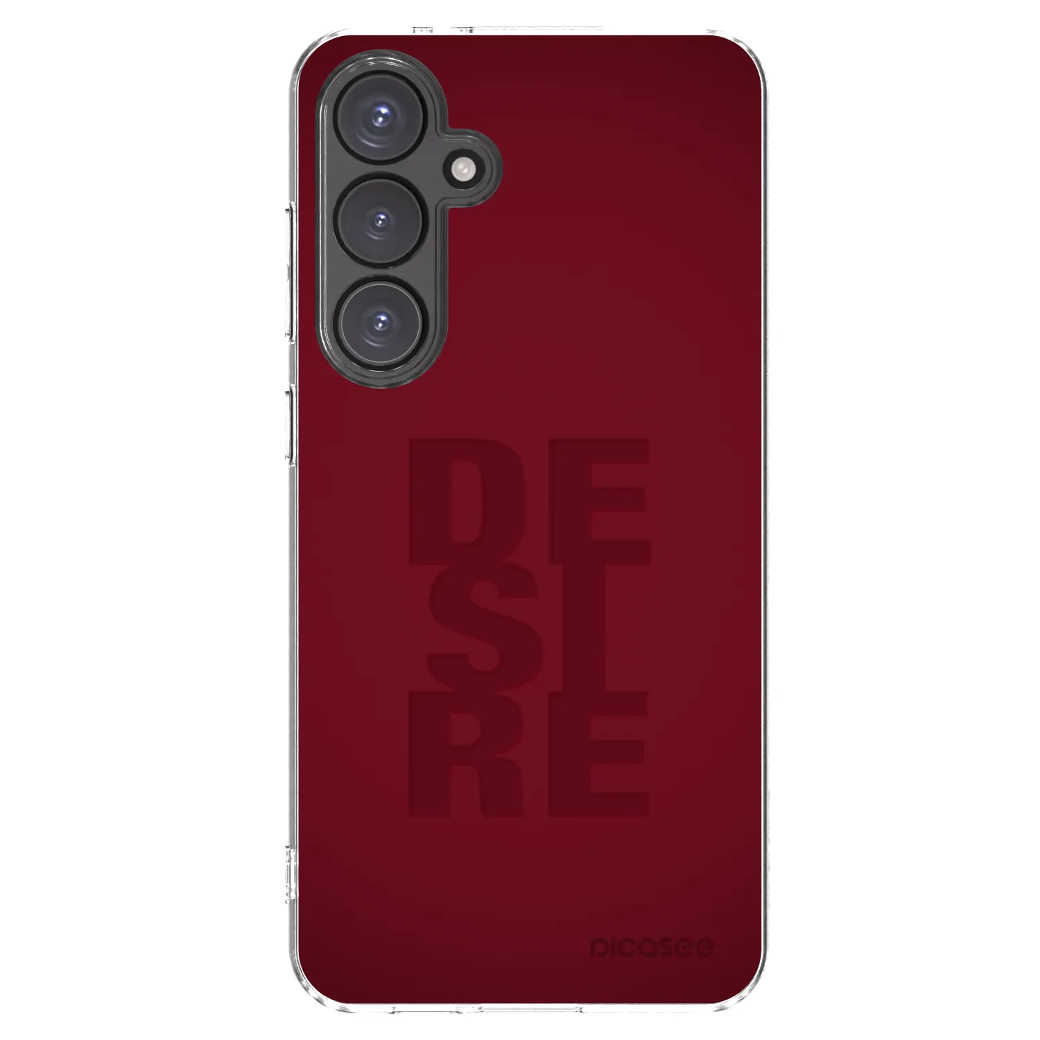 Picasee Samsung Galaxy S24 FE S721B Hülle - Transparentes Silikon - Desire