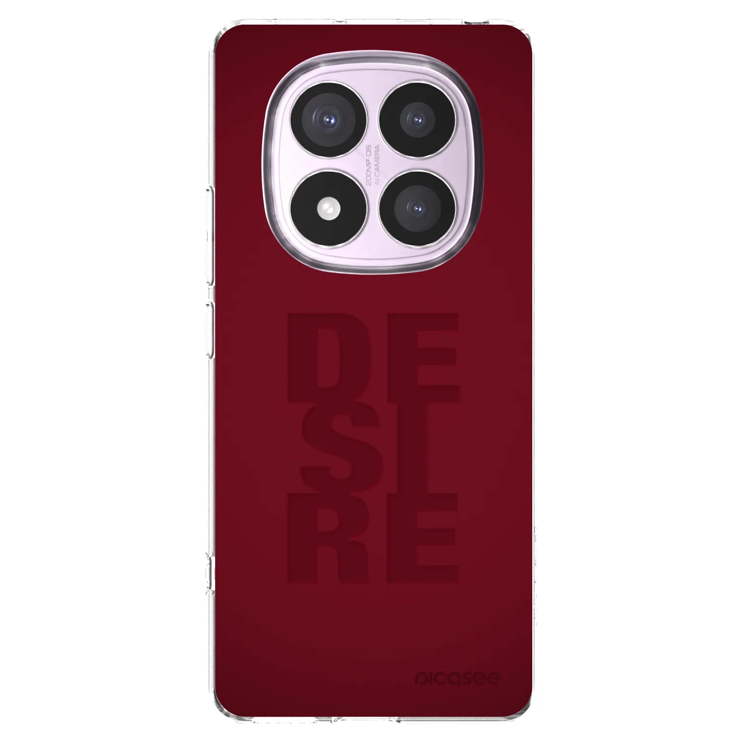 Picasee Xiaomi Redmi Note 14 Pro 5G Hülle - Transparentes Silikon - Desire