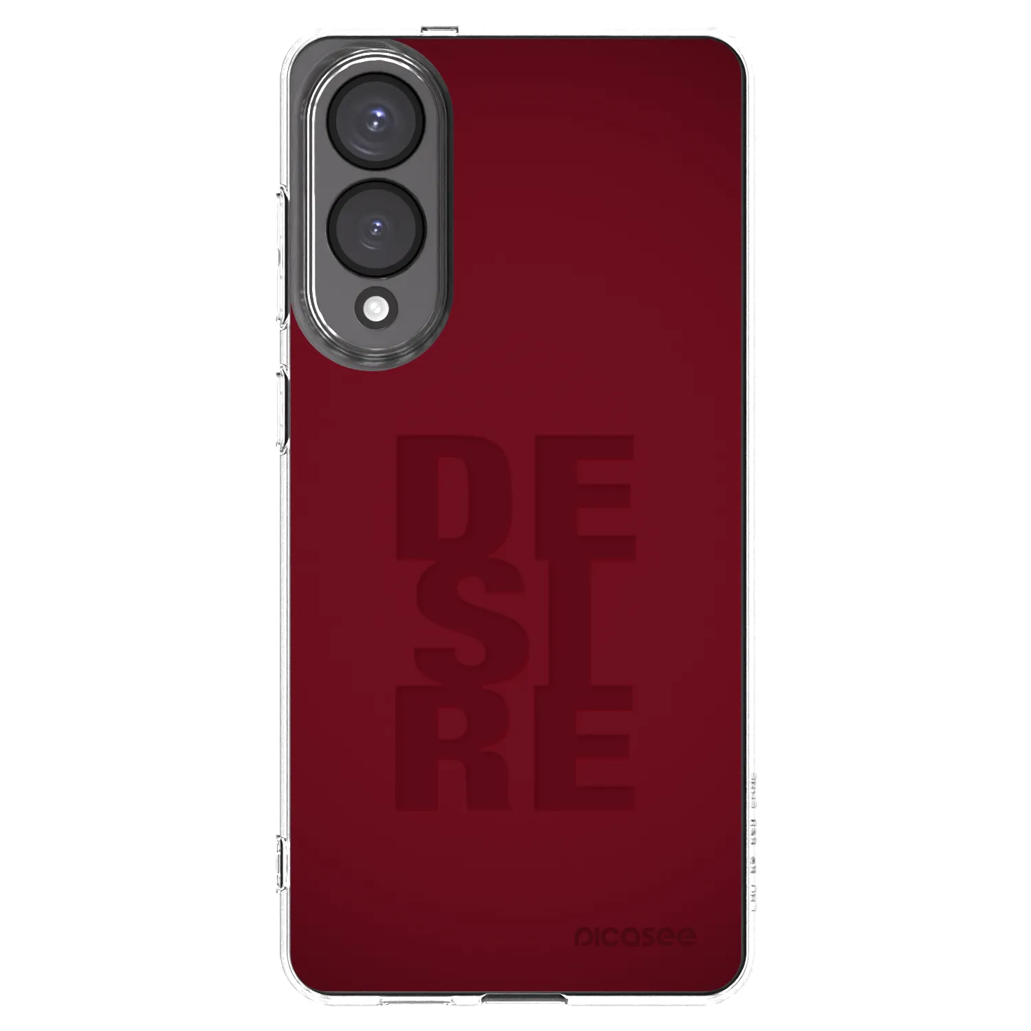 Picasee Samsung Galaxy S25 Edge 5G Hülle - Transparentes Silikon - Desire