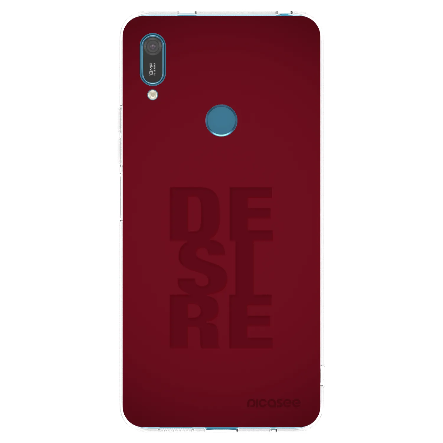 Picasee Huawei Y7 2019 Hülle - Transparentes Silikon - Desire