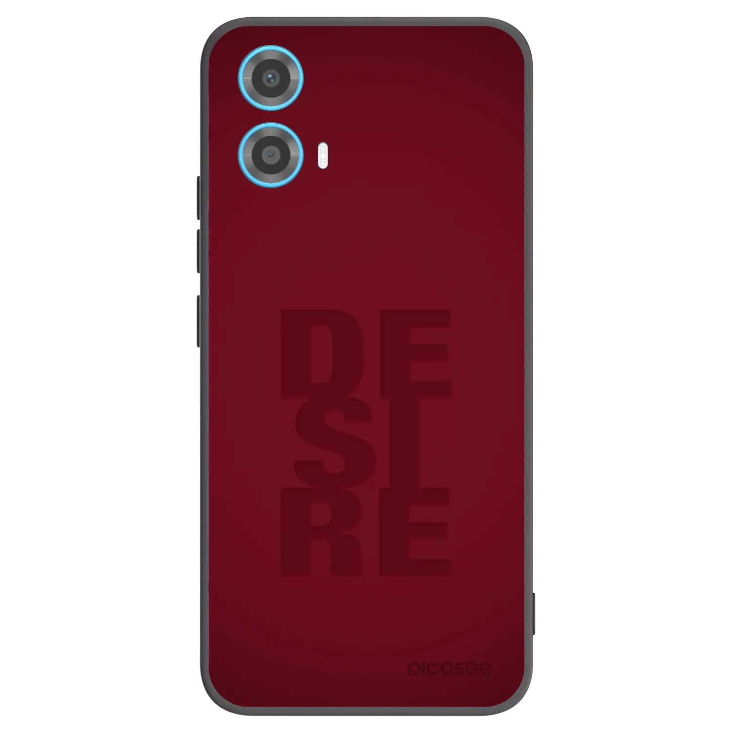 Picasee Motorola Moto G34 5G Hülle - Schwarzes Silikon - Desire