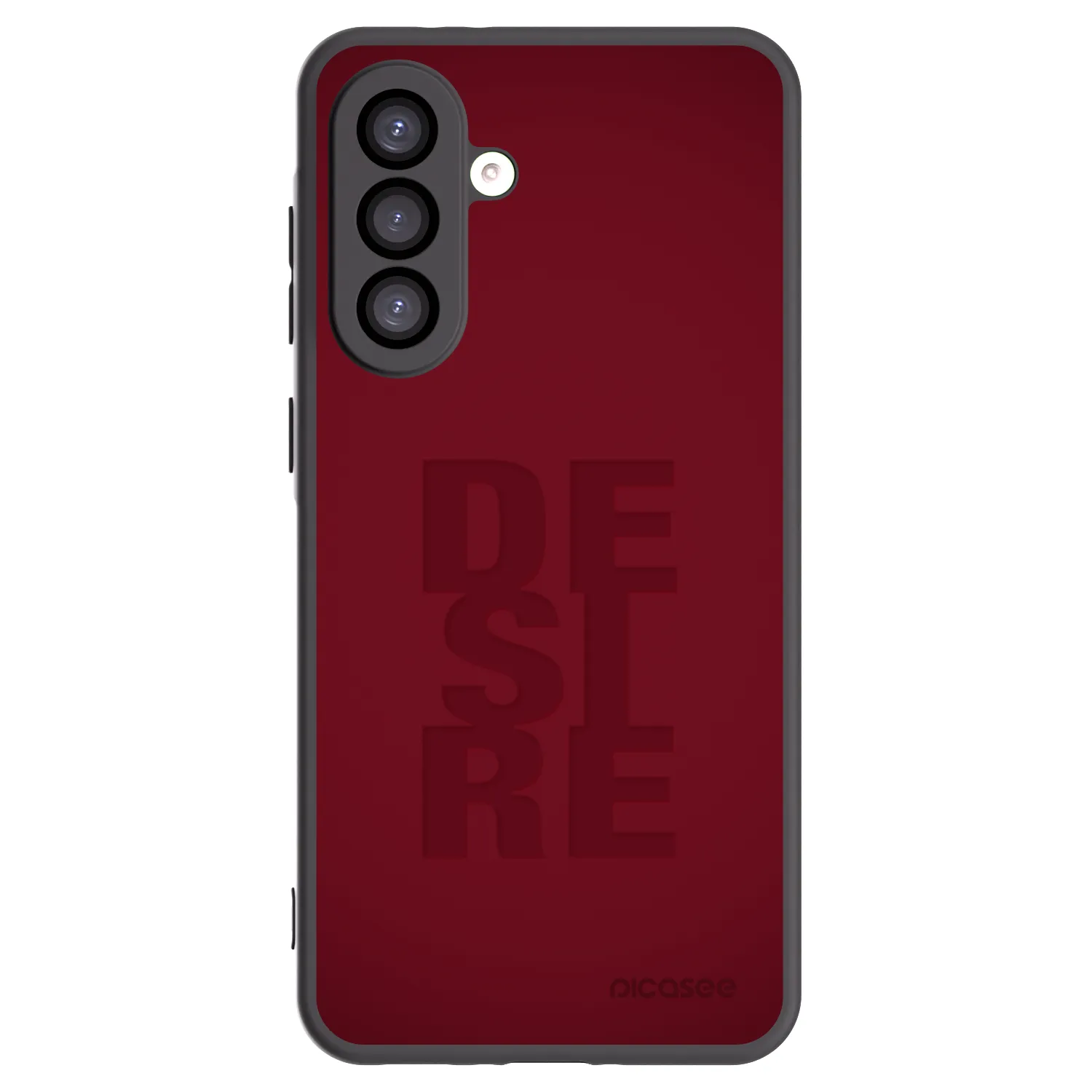 Picasee Samsung Galaxy A26 5G A266B Hülle - Schwarzes Silikon - Desire