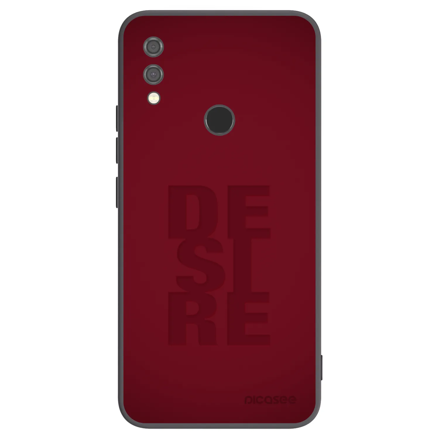 Picasee Xiaomi Redmi Note 7 Hülle - Schwarzes Silikon - Desire