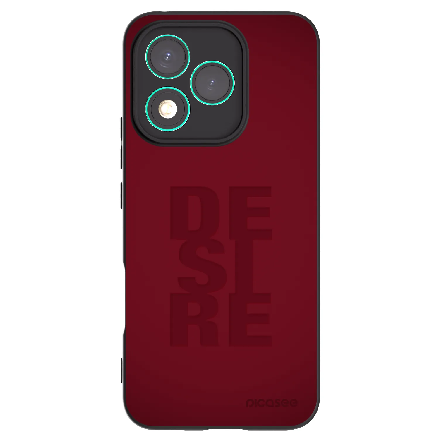 Picasee Honor 400 Lite 5G Hülle - Schwarzes Silikon - Desire
