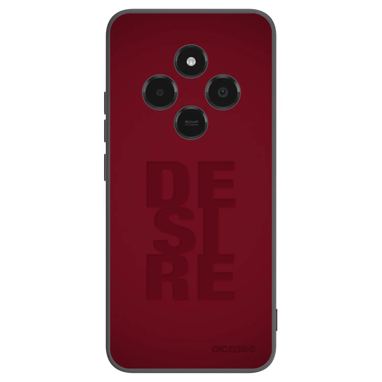 Picasee Xiaomi Poco C75 Hülle - Schwarzes Silikon - Desire