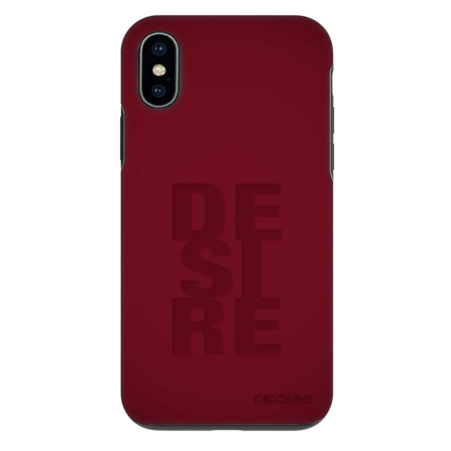 Picasee Fashion Case für Apple iPhone X/XS - Desire