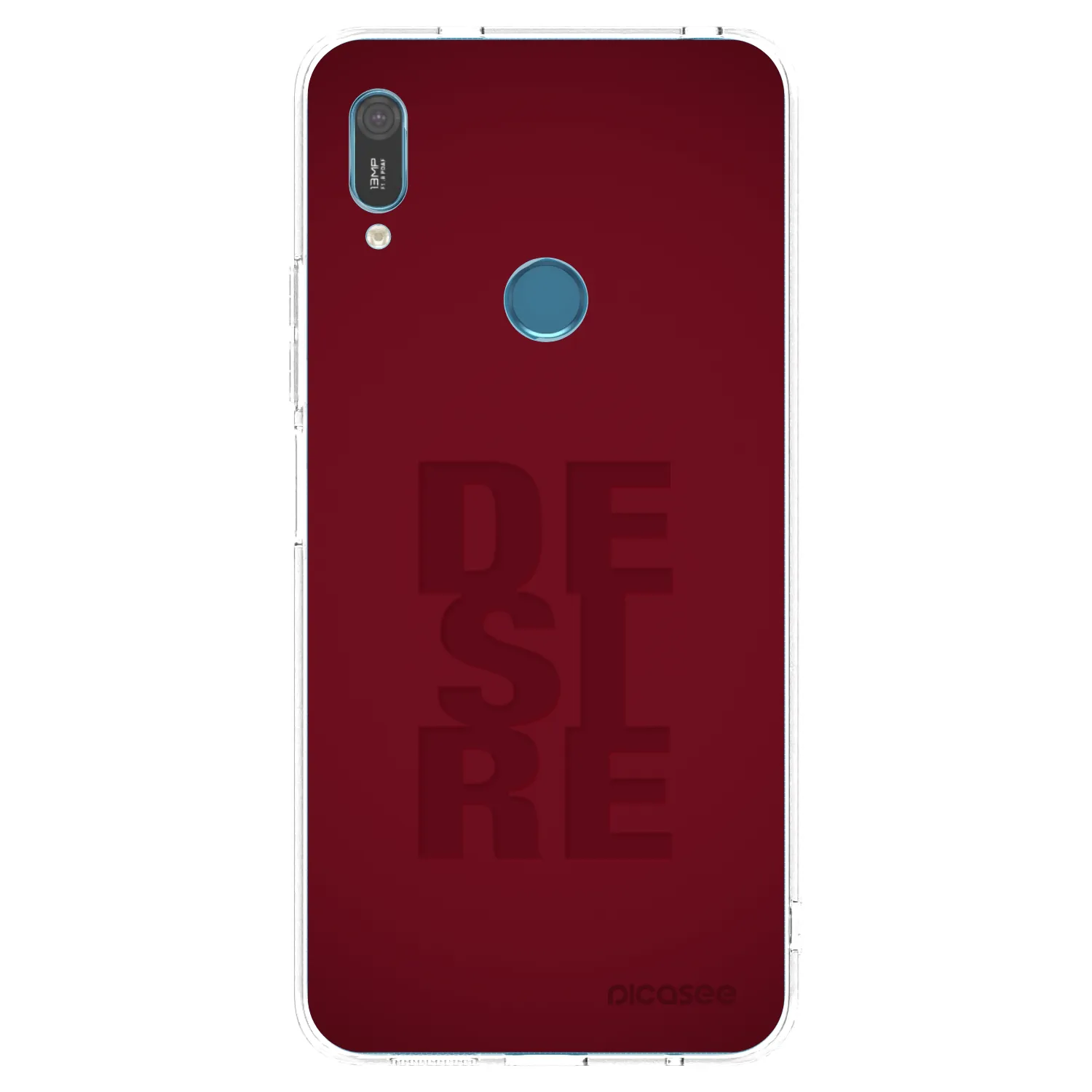 Picasee Huawei Y6 2019 Hülle - Transparentes Silikon - Desire