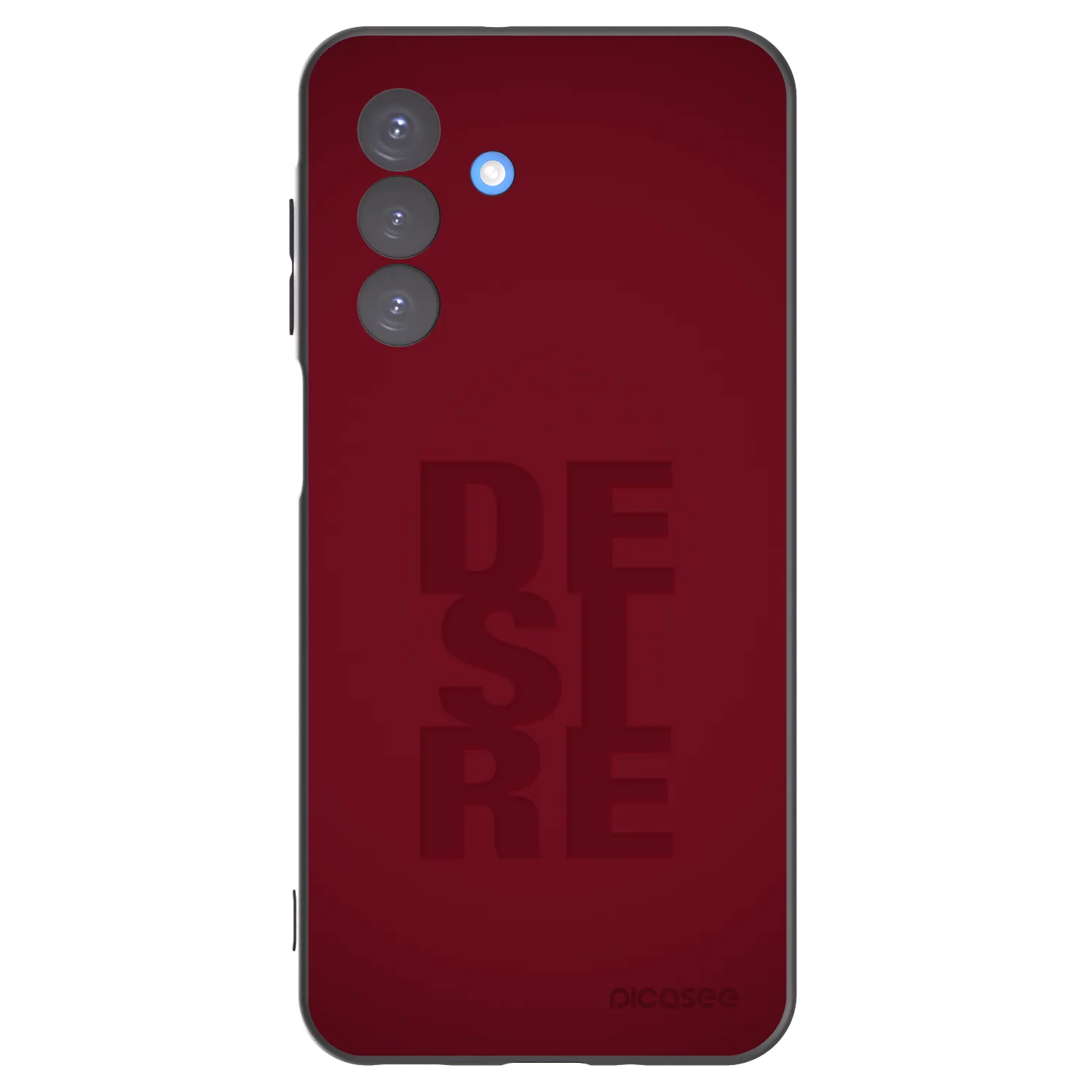 Picasee Samsung Galaxy A17 5G Hülle - Schwarzes Silikon - Desire
