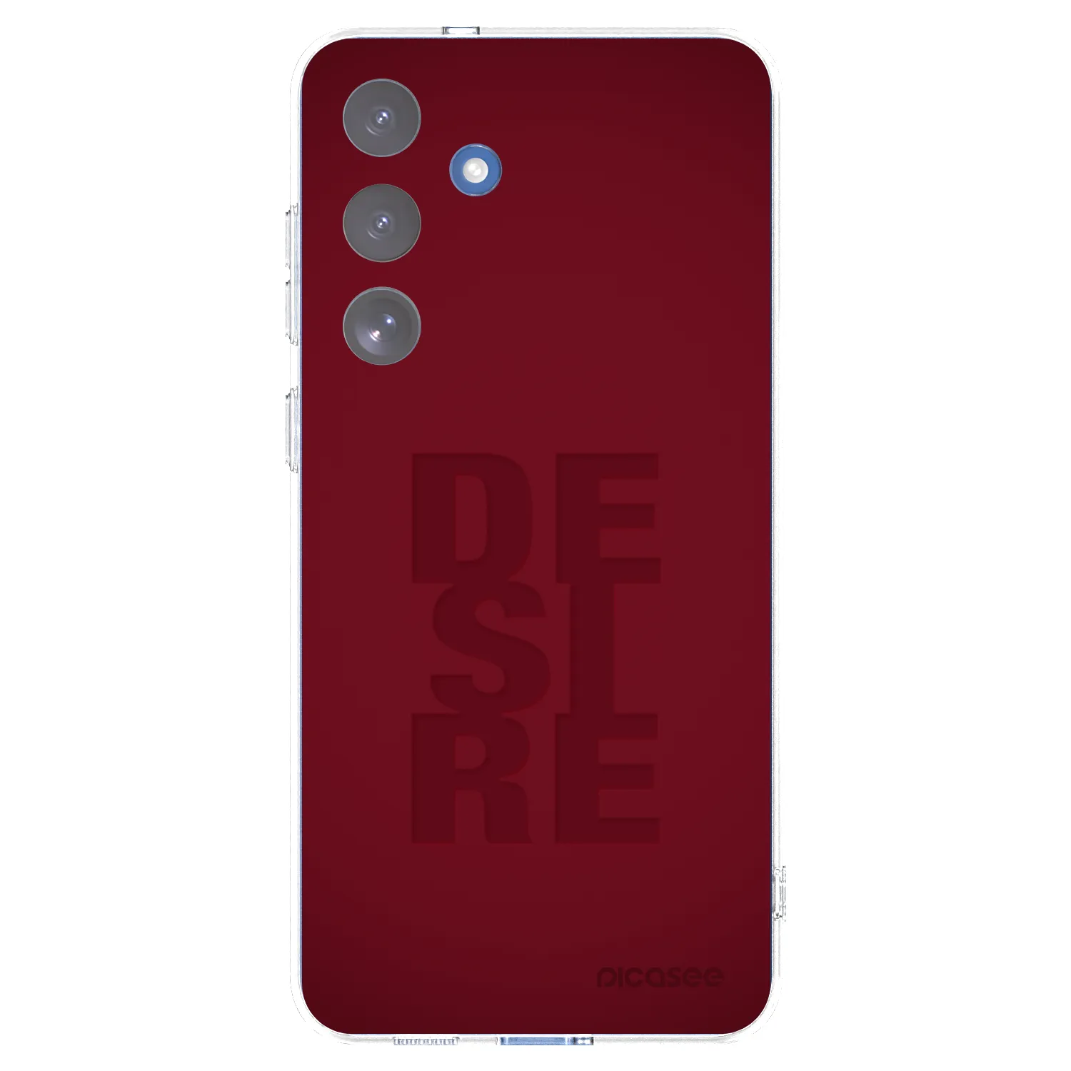 Picasee Samsung Galaxy S25 FE 5G Hülle - Transparentes Silikon - Desire