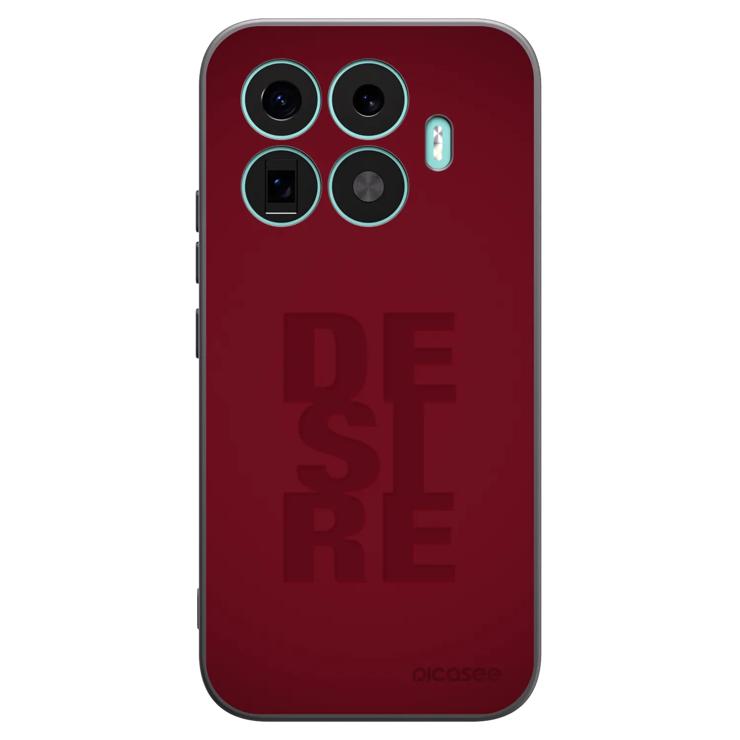 Picasee Xiaomi 17T Hülle - Schwarzes Silikon - Desire