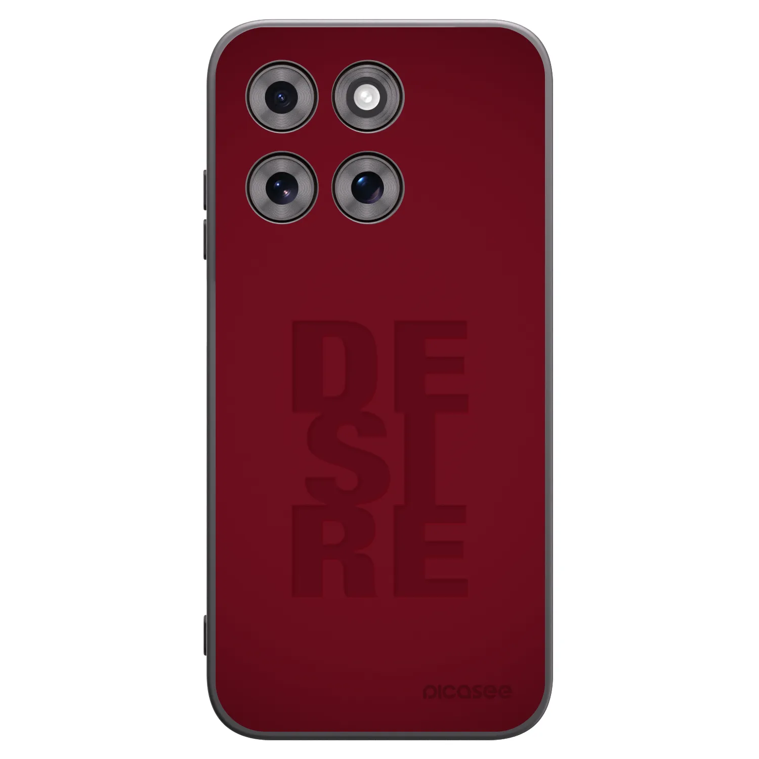 Picasee Motorola Moto G77 Hülle - Schwarzes Silikon - Desire