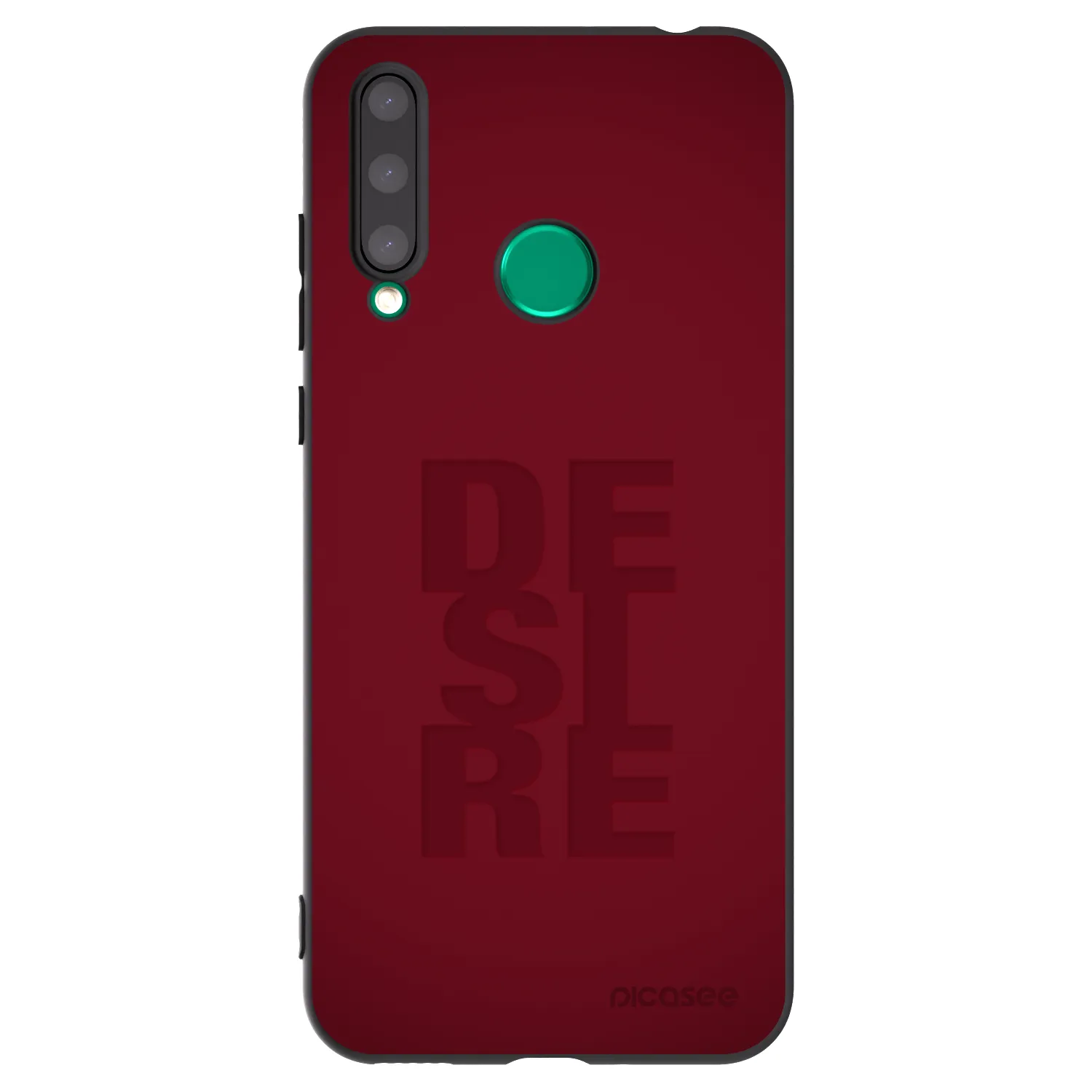 Picasee Honor 20 Lite Hülle - Schwarzes Silikon - Desire