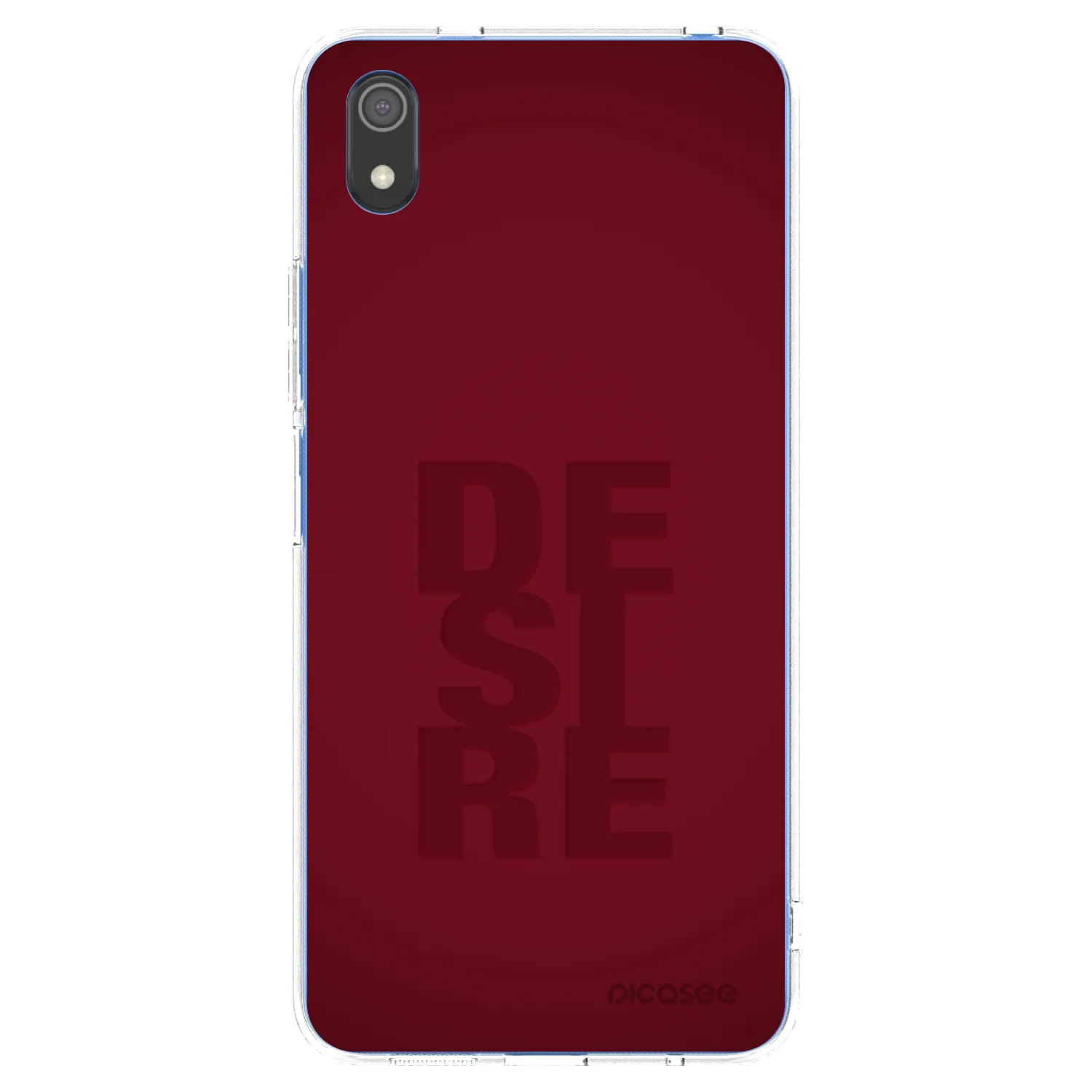 Picasee Xiaomi Redmi 7A Hülle - Transparentes Silikon - Desire