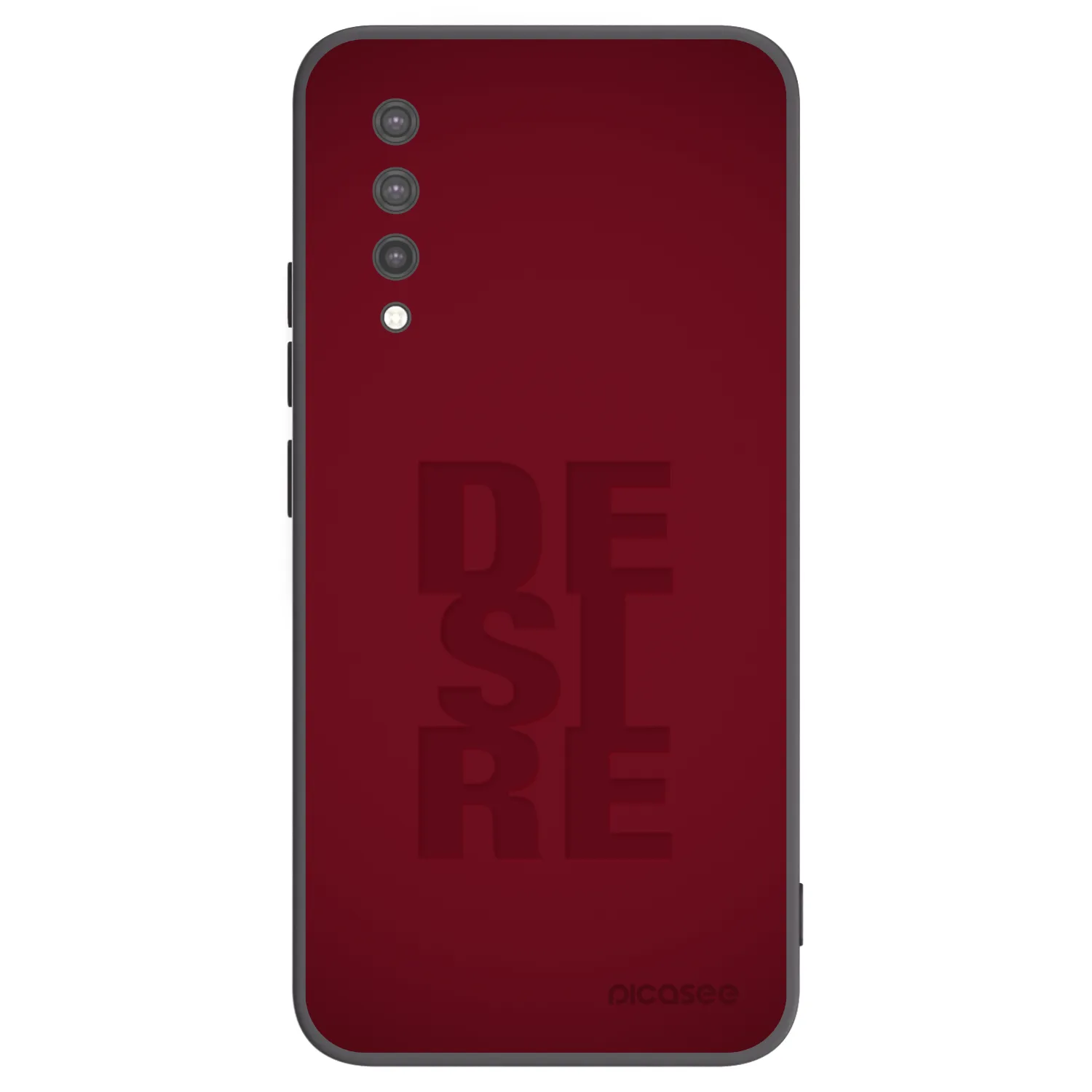 Picasee Xiaomi Mi 9 Lite Hülle - Schwarzes Silikon - Desire