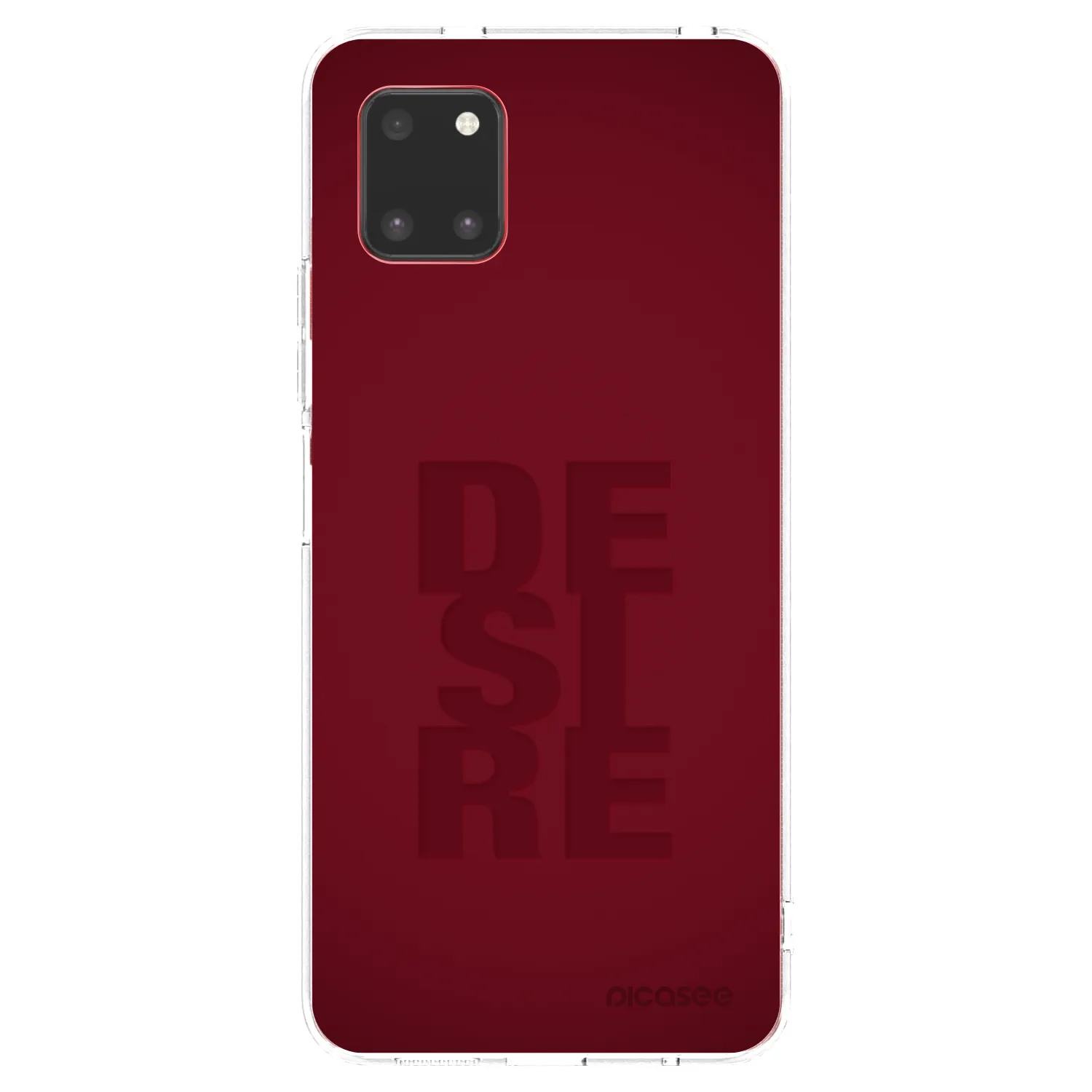 Picasee Samsung Galaxy Note 10 Lite N770F Hülle - Transparentes Silikon - Desire