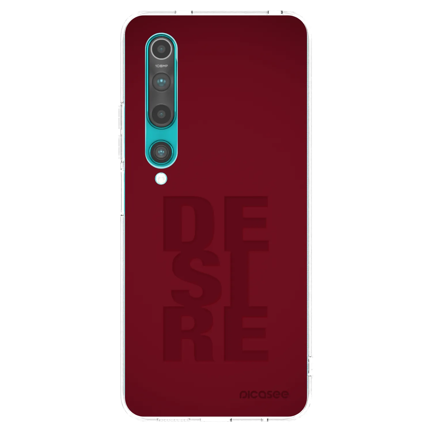 Picasee Xiaomi Mi 10 Hülle - Transparentes Silikon - Desire