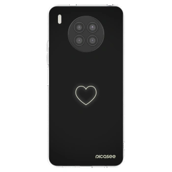 Picasee Huawei Nova 8i Hülle - Transparentes Silikon - Heart