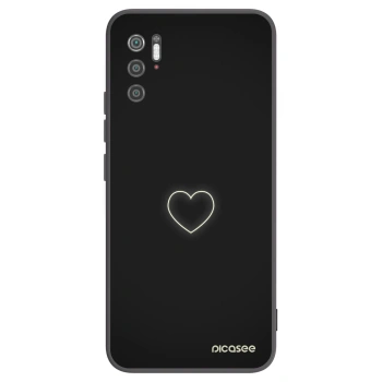 Picasee Xiaomi Poco M3 Pro 5G Hülle - Schwarzes Silikon - Heart