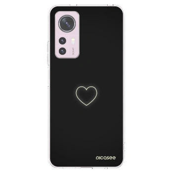 Picasee Xiaomi 12 Hülle - Transparentes Silikon - Heart