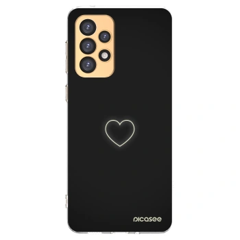 Picasee Samsung Galaxy A33 5G A336 Hülle - Transparentes Silikon - Heart