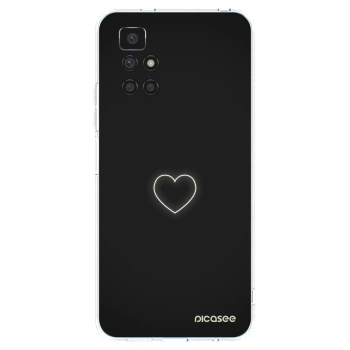 Picasee Xiaomi Redmi 10 (2022) Hülle - Transparentes Silikon - Heart