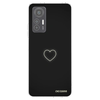 Picasee Xiaomi 12 Lite Hülle - Transparentes Silikon - Heart