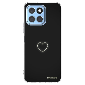 Picasee Honor X6 Hülle - Transparentes Silikon - Heart