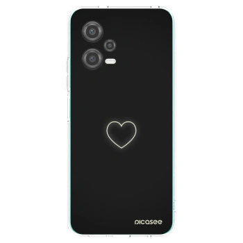 Picasee Xiaomi Poco X5 Hülle - Transparentes Silikon - Heart