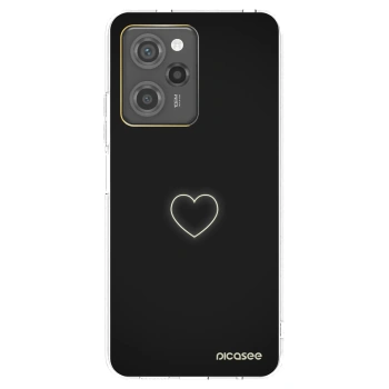 Picasee Xiaomi Poco X5 Pro Hülle - Transparentes Silikon - Heart