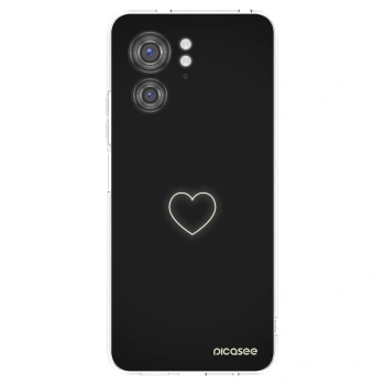 Picasee Motorola Edge 40 Hülle - Transparentes Silikon - Heart