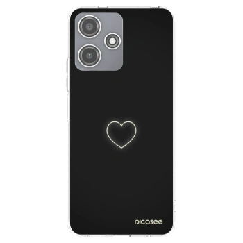 Picasee Xiaomi Redmi 12 5G Hülle - Transparentes Silikon - Heart