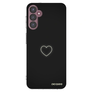 Picasee Samsung Galaxy A05s A057G Hülle - Transparentes Silikon - Heart