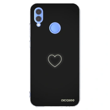Picasee Honor 10 Lite Hülle - Transparentes Silikon - Heart