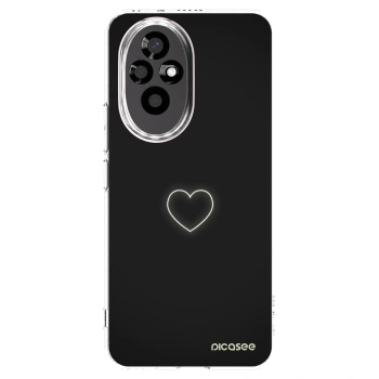 Picasee Honor 200 Pro 5G Hülle - Transparentes Silikon - Heart