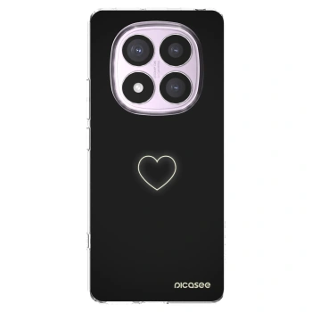 Picasee Xiaomi Redmi Note 14 Pro 5G Hülle - Transparentes Silikon - Heart