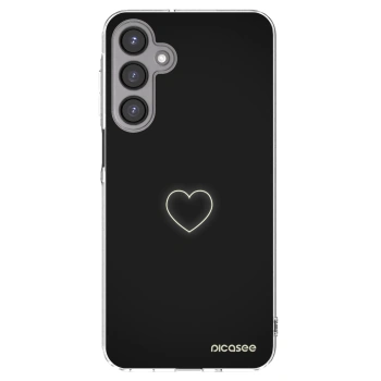 Picasee Samsung Galaxy A16 5G Hülle - Transparentes Silikon - Heart