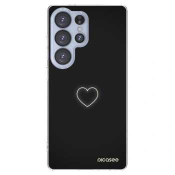 Picasee Samsung Galaxy S25 Ultra 5G Hülle - Transparentes Silikon - Heart