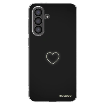 Picasee Samsung Galaxy A56 5G A566B Hülle - Transparentes Silikon - Heart
