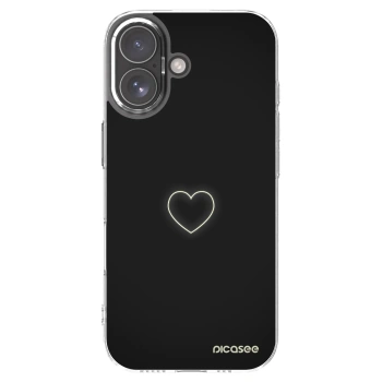 Picasee Apple iPhone 17 Hülle - Transparentes Silikon - Heart